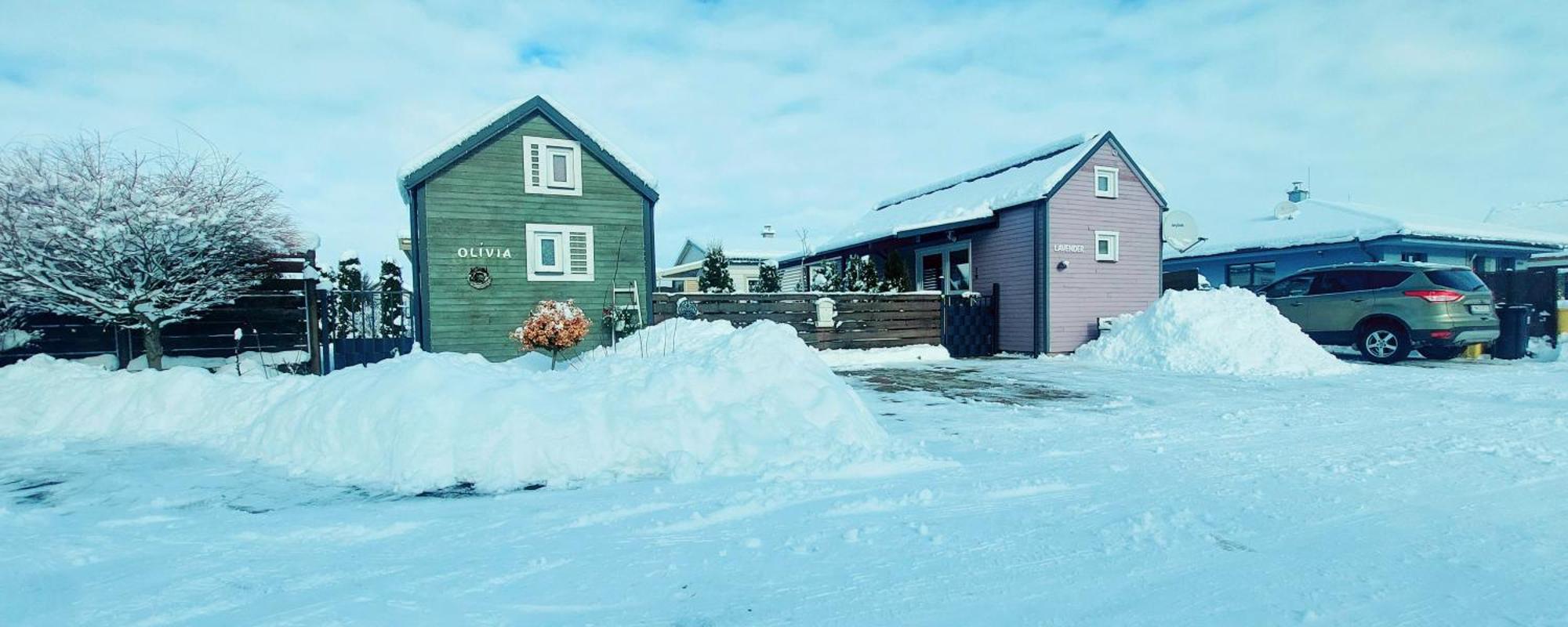 Tiny House Olivia Lägenhet Liptovský Hrádok Exteriör bild